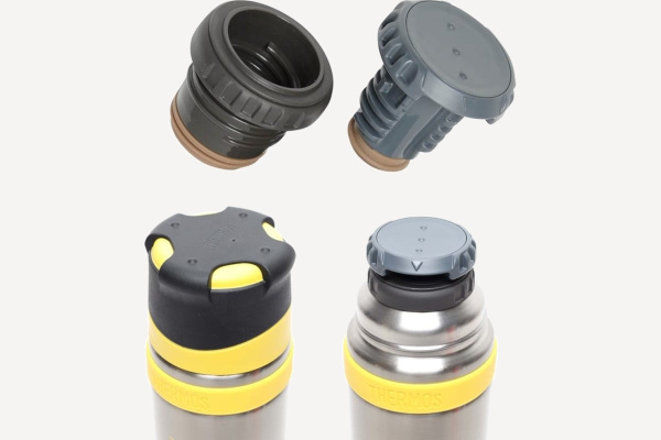 Термос THERMOS FFX-901 CS (Steel/Yellow) 24h 0.9л (стальной / желтый)